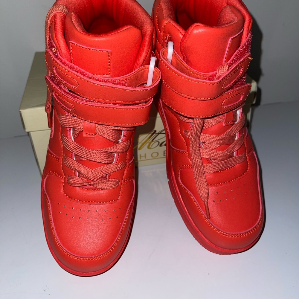 NEW! Orange every day sneakers-NEW! - Picture 8 of 13